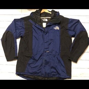 Men’s the north face blue gore Tex parka